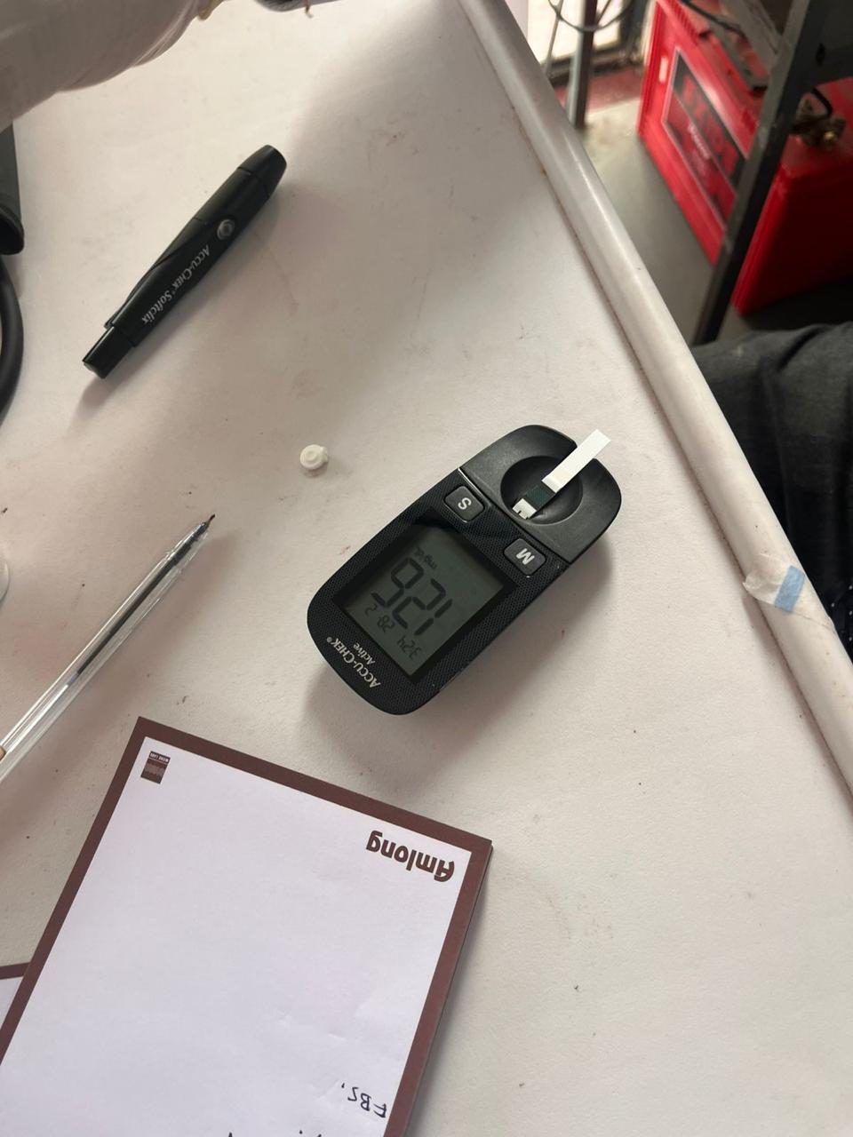 Blood glucose monitoring campaign