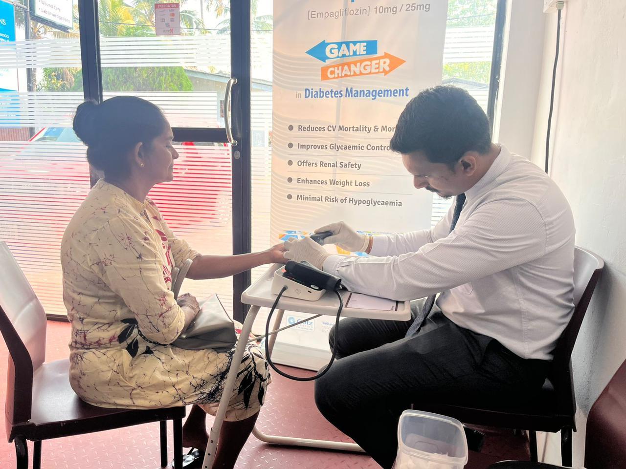 Blood glucose monitoring campaign